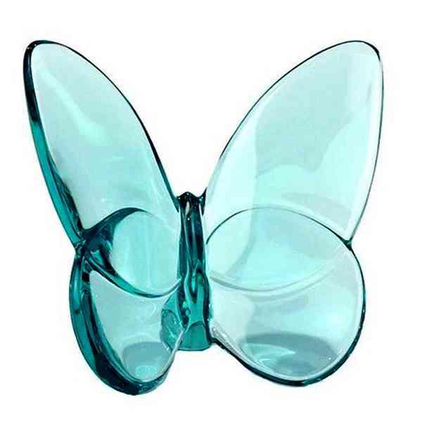 バカラ　ラッキーバタフライ　蝶々　クリア透明　置き物　オブジェ　インテリア　小物 高品質 バカラ ラッキーバタフライ 蝶 クリスタル クリア バカラ