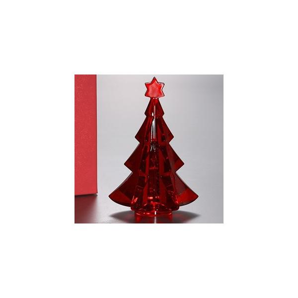 バカラ ノエル クリスマスツリー2017 クリスタルガラス製 Baccarat Xmas 限定レッド 2811-542