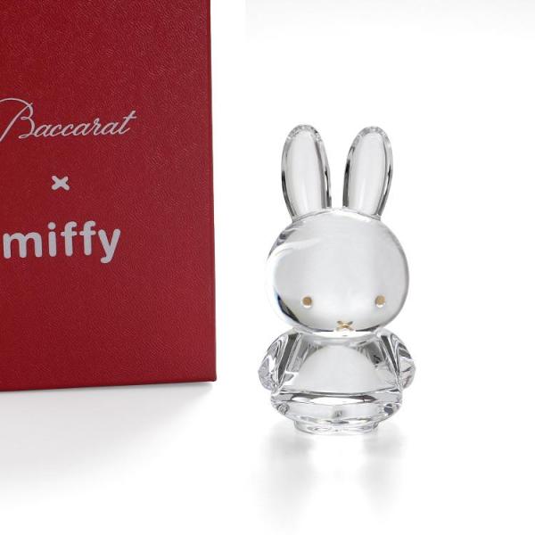 バカラ 置物 ミッフィー  MIFFY 2815127 高さ10.5cm フィギュア  ウサギ クリスタルガラス リッチ通販