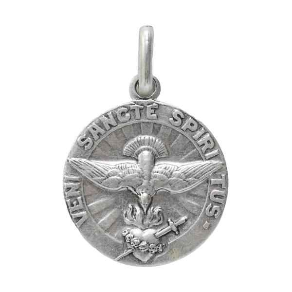 **「聖霊（Holy Spirit）」**を象徴するメダイ 聖霊 聖心 メダイ ペンダント 18mm フランス製 : THE SACRED SECRET