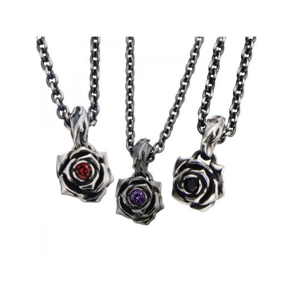 ネックレス ペンダント シルバー925 ビザール Bizarre シークレットローズ（薔薇）シルバーペンダント SNJ124 チェーン付