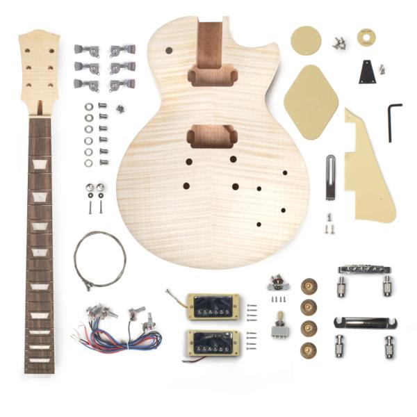 StewMac LPスタイル ギターキット DIY メープルトップ マホガニー