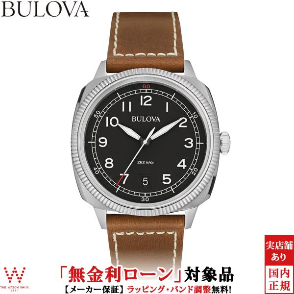 無金利ローン可 ブローバ Bulova Military ミリタリー 96b230 レザーバンド メンズ 腕時計 時計 Bulova B 002 The Watch Shop Web Store 通販 Yahoo ショッピング