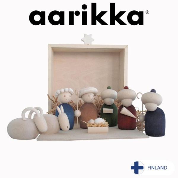 aarikka アーリッカ Seimi manger decoration クリスマスデコレーション 送料無料 北欧 フィンランド オブジェ 置物 クリスマス キリスト アアリッカ