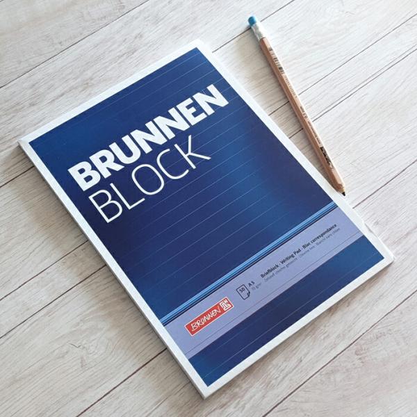 BRUNNEN ブルンネン 縦開き ノート A5 罫線 おしゃれ ヨーロッパ