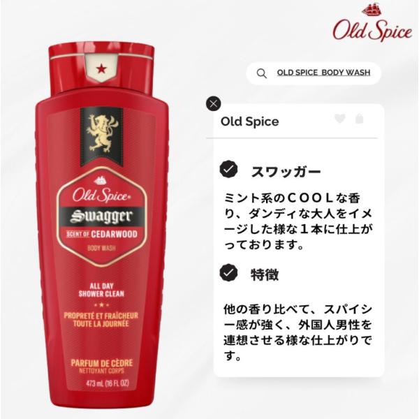 オールドスパイス スワッガー ボディソープ 473ml