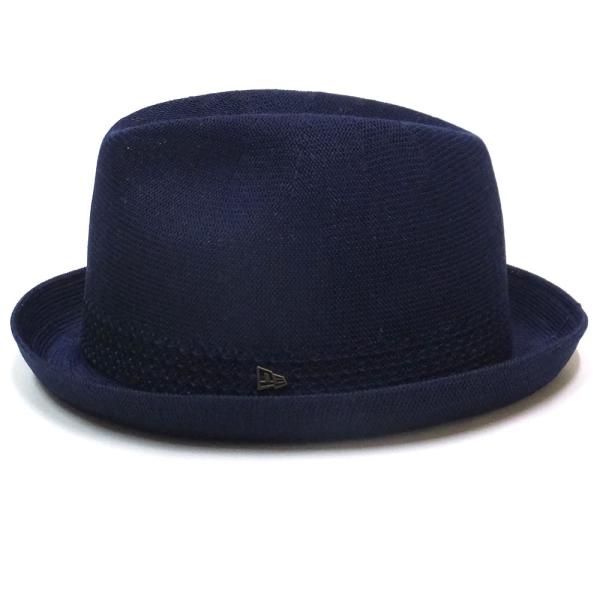 New Era ニューエラ 中折れハット 帽子 メンズ レディース フェドラ ニット ネイビー アンティークブラスピン Corkscrewerreport Com