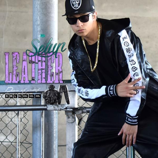 レザーセットアップ メンズ ジャージ 大きい ジップパーカー Puレザー 上下セット B系 男女 ペア ファッション ブランド Buyee Buyee 提供一站式最全面最专业现地yahoo Japan拍卖代bid代拍代购服务 Bot Online