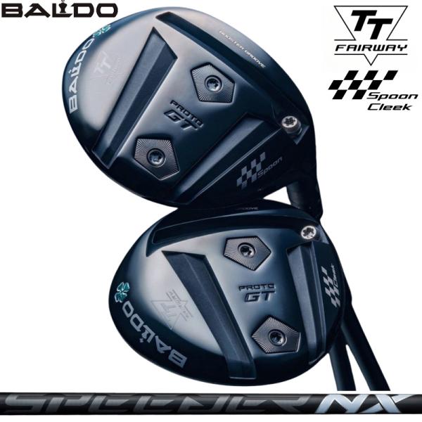 バルド 2025 TT フェアウェイウッド GT プロト Fujikura SPEEDER NX BLACK 装着 フジクラ スピーダー ブラック 【カスタム】【新品】 PROTO SPOON CLEEK 地クラブ BALDO（バルド） 2025 TT フェアウェイウッド GT プロト Fujikura