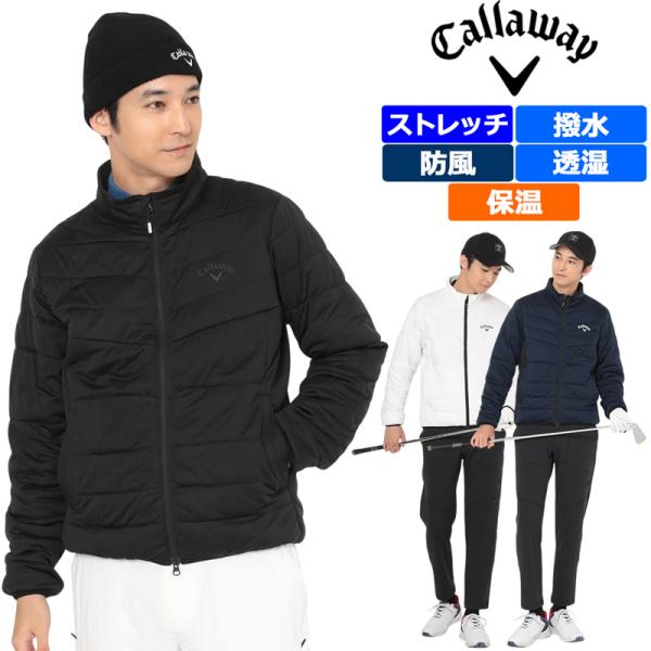 Callaway（キャロウェイ） 2025 メンズ 中綿 ブルゾン ストレッチ 撥水