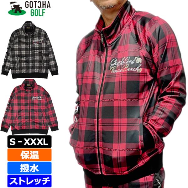 GOTCHA GOLF クーポン有 ガッチャゴルフ 長袖 ジャケット 撥水