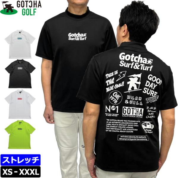ガッチャゴルフ　フリース　モックネック　ハイネック　ウェア　タートル　トレーナー ガッチャゴルフ フリース モックネック ハイネック ウェア