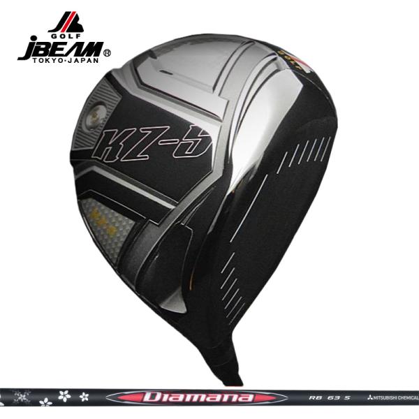 JBEAM KZ-5 ドライバー 三菱ケミカル Diamana RB 装着 ディアマナ【カスタム】【新品】 Jビーム GOLF シャフト ディアマナ  地クラブ JBEAM KZ-5 ドライバー 三菱ケミカル Diamana RB 装着 ディアマナ