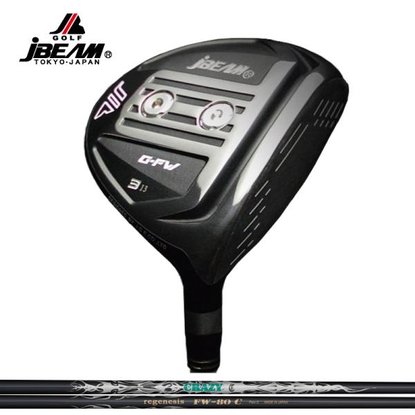 JBEAM G-FW フェアウェイウッド CRAZY REGENESIS FW-80c 装着 クレイジー 【カスタム】【新品】 GFW Gフェアウェイ ジー Jビーム FAIRWAY WOOD GOLF シャフト 地クラブ JBEAM G-FW フェアウェイウッド CRAZY REGENESIS FW-80c 装着