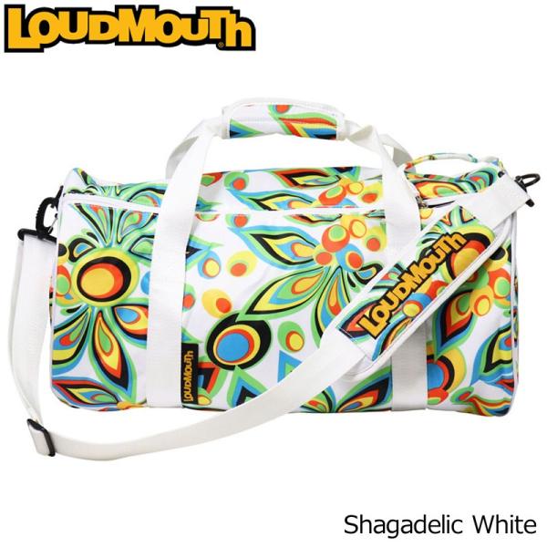 日本規格 ラウドマウス 2018 ボストンバッグ Shagadelic White シャガ