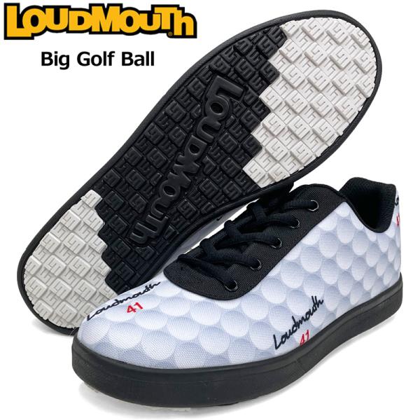ラウドマウス ユニセックス スパイクレス ゴルフシューズ Big Golf Ball ビッグゴルフボール LM-GS0005 774964(183) 【日本規格】【新品】24SS Loudmouth スニーカー メンズ レディース APR3 thirdwave-365sports_lmshn-