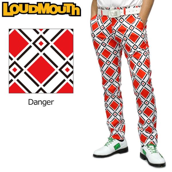 日本規格 柄 ラウドマウス メンズ ロングパンツ Danger デンジャー 198 ゴルフウェア 春夏 メンズウエア 19ss Loudmouth ゴルフウェア 男性用 ボトムス 派手 派手な 柄 目立つ 個性的 Lmwrn 198 サードウェイブ 365スポーツ