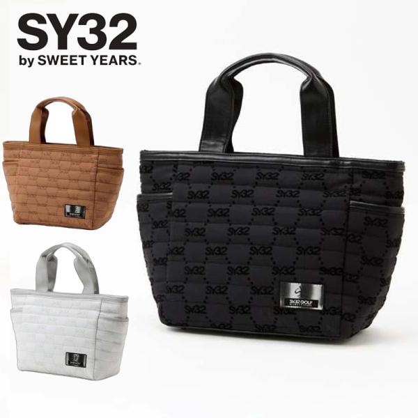 SY32 by SWEET YEARS GOLF 2025 ミニトートバッグ SYG FLOCKY JQ