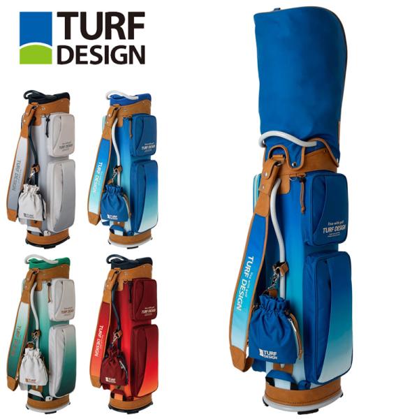 TURF DESIGN ゴルフバッグ 帆布 9.5型 軽量 ターフデザイン thirdwave-365sports_tfcbntdcb-bd70