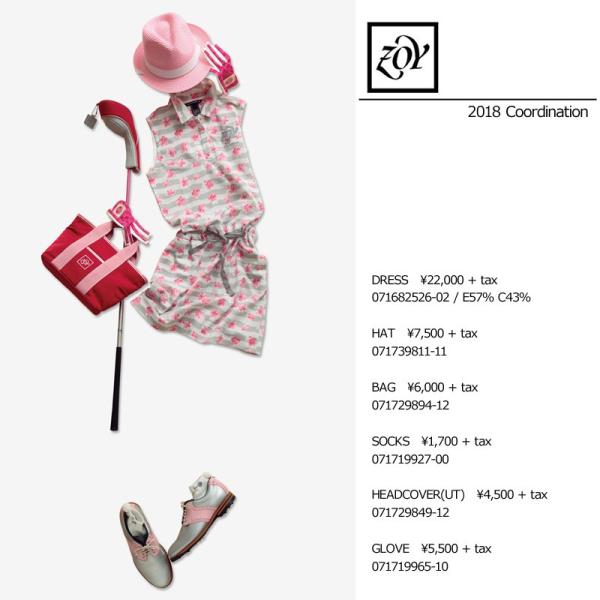 ゾーイ レディース ノースリーブ ワンピース レディース ゴルフ インナーパンツ付 スカート 春夏 18ss Zoy ゴルフ レディースウェア Zywrn サードウェイブ 365スポーツ