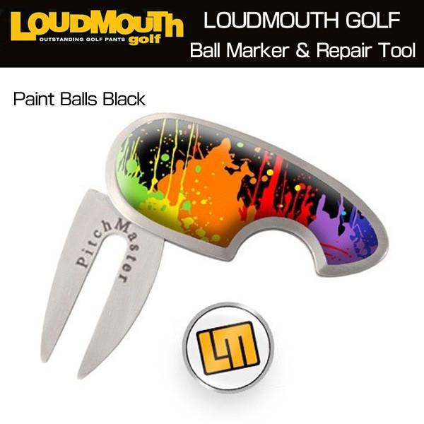 ラウドマウス Loudmouth ゴルフ グリーンフォーク ボールマーカー ペイントボールズ ブラック Paint Balls Black 新品 ラウンド用品 アクセサリー Lmacn Bmrt Ptblbk ラウドマウス専門店 Lm Style 通販 Yahoo ショッピング