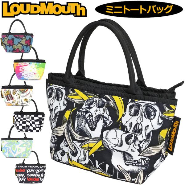 LOUDMOUTH ラウドマウス トートバッグ ボストンバッグ ワードブラック LOUDMOUTH ラウドマウス LM-TB0010 トートバッグ （ボストン