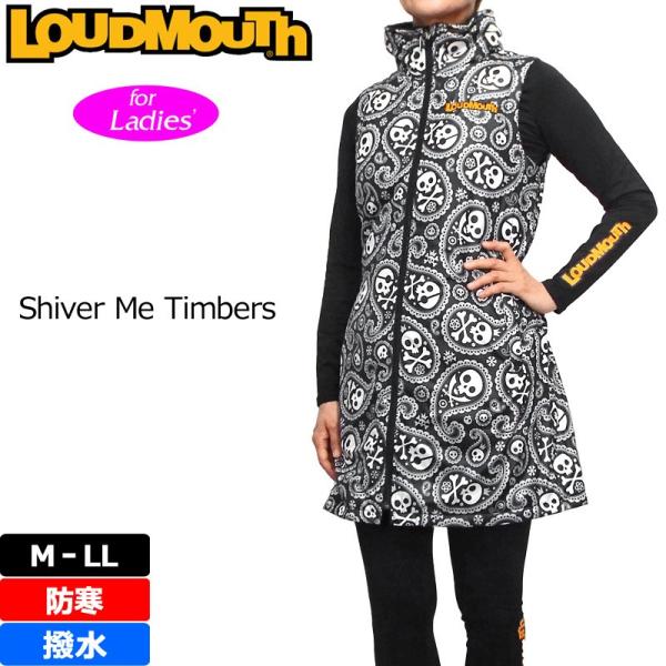 日本規格 レディース レディースウエア ラウドマウス Loudmouth ワンピース Shiver Me Timbers シヴァーミーティンバーズ 015 ワンピース 秋冬 16fw Loudmouth 防寒 ベスト ゴルフウェア Lmwrn 015 ラウドマウス専門店 Lm Style