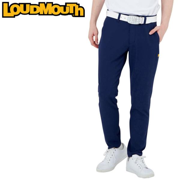 ラウドマウス メンズ テーパード ロングパンツ 762303(997) Navy ネイビー 【日本規格】【新品】 RAAR Loudmouth ゴルフウェア 無地 派手 LOUDMOUTH（ラウドマウスゴルフ） ラウドマウス メンズ テーパード
