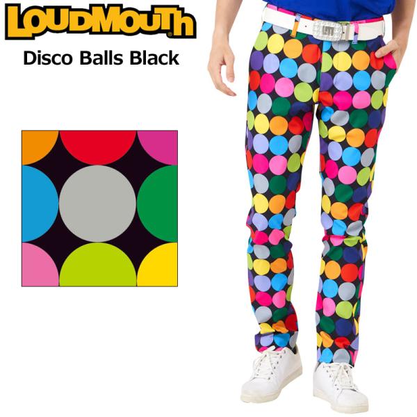 LOUDMOUTH ラウドマウス メンズ ロングパンツ ディスコボールズ LOUDMOUTH ラウドマウス メンズ ロングパンツ ディスコボールズ