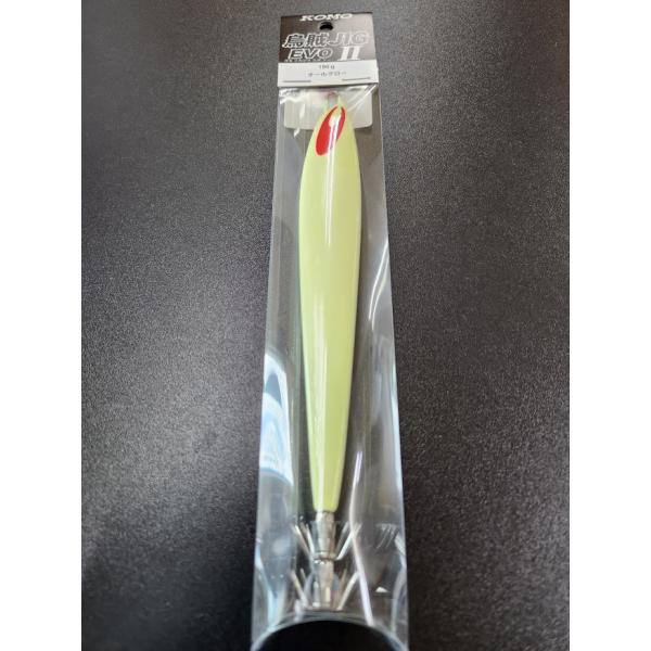 KOMO 烏賊JIG EVOII 180g ＃01 オールグロー : 東北丸 - 通販