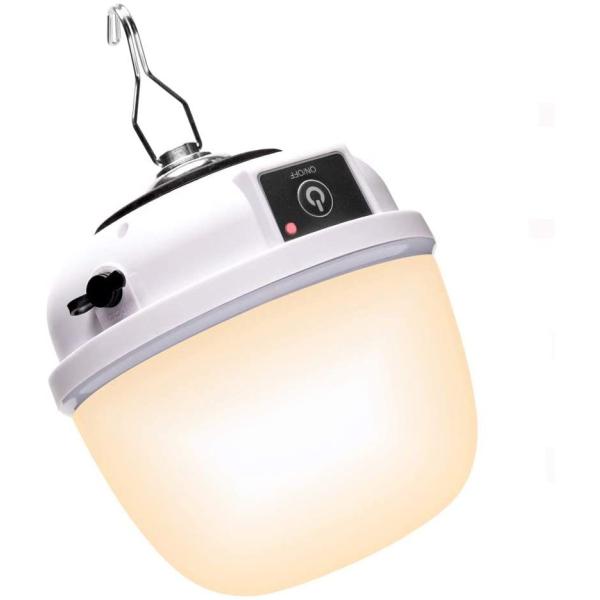 LEDランタン キャンプランタン 高輝度 600ルーメン 3色調節可能