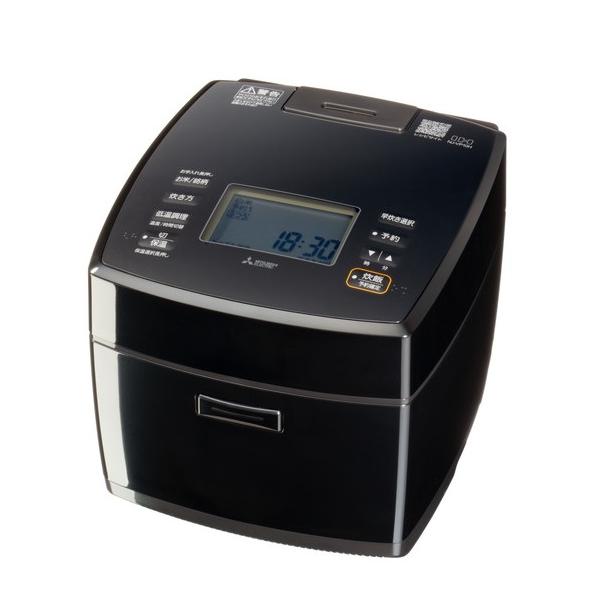 三菱電機 IHジャー炊飯器 NJ-VP10H-B 5.5合炊き ダブル備長炭コート 炭炊釜 熾火