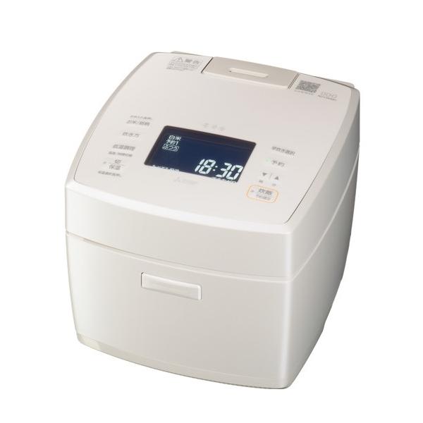 三菱電機 5.5合 IH 炊飯器 NJ-VW10H-W 白真珠 本炭釜