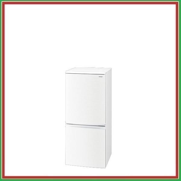 SHARP 冷蔵庫 2ドア シャープ SJ-D14E-W つけかえどっちもドア 定格