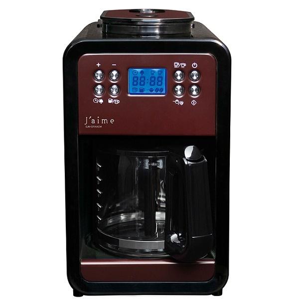 エスケイジャパン 自動式 コーヒーメーカー SJM-GT06ACM SKジャパン J'aime SJM-GT06ACM 全自動コーヒーメーカー 中古】エスケイジャパン 自動式 コーヒー