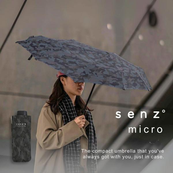 SENZ MICRO 折りたたみ傘 耐風 軽量 コンパクト 撥水 風に強い 防風 センズ SENZ° enk-01