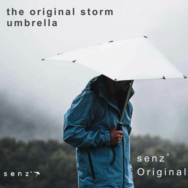 SENZ ORIGINAL センズ オリジナル 耐風設計 UVカット UPF50プラス 晴雨兼用 ワンタッチ開閉 空力 SENZ度 空力設計 enk-03