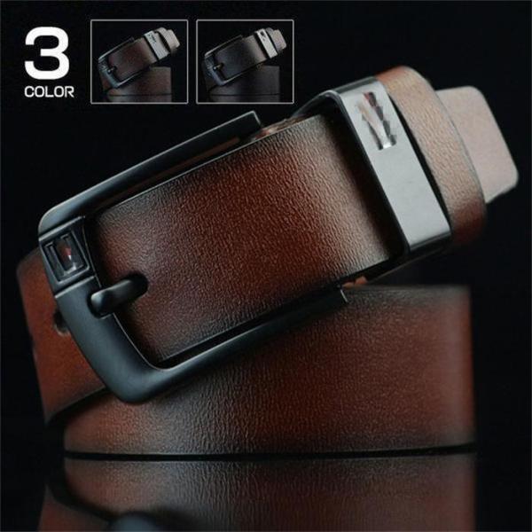 ベルト レトロ ベルト メンズ ビジネス ベルト 牛革 レザー 革ベルトBelt ビジネス 通勤 高級大人 110-125CM