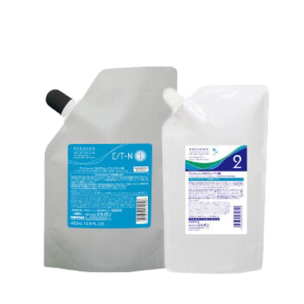 【 1剤 2剤 セット 】ミルボン プレジューム CMCウェーブ C/T-N 1剤 400mL & 2剤 800mL milbon PREJUME CMC WAVE パーマ剤 業務用 C SET Fウェーブ
