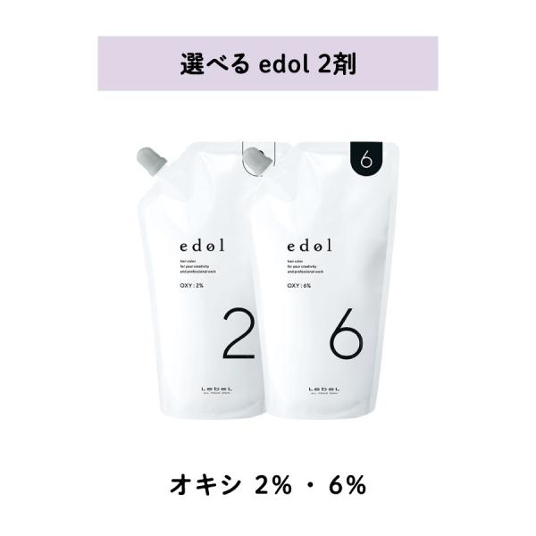 edol 【 選べる オキシ 】 ルベル LebeL エドル オキシ2% 6% 1000ml