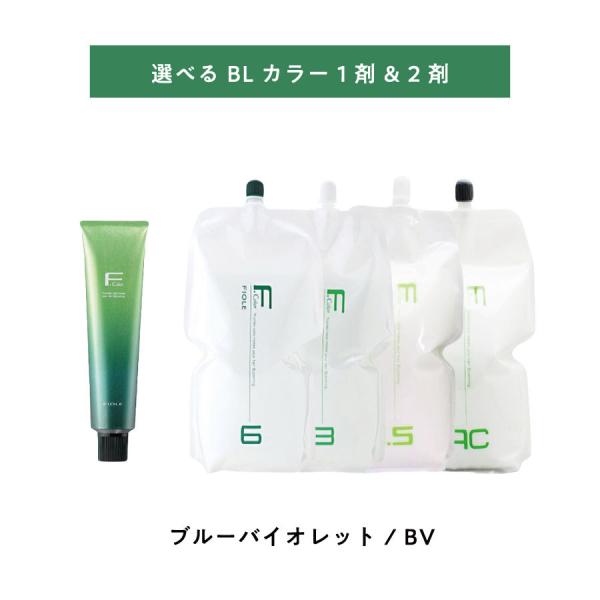 BL Color 【 選べる 1剤 2剤 】 フィヨーレ BLカラー BV ブルー