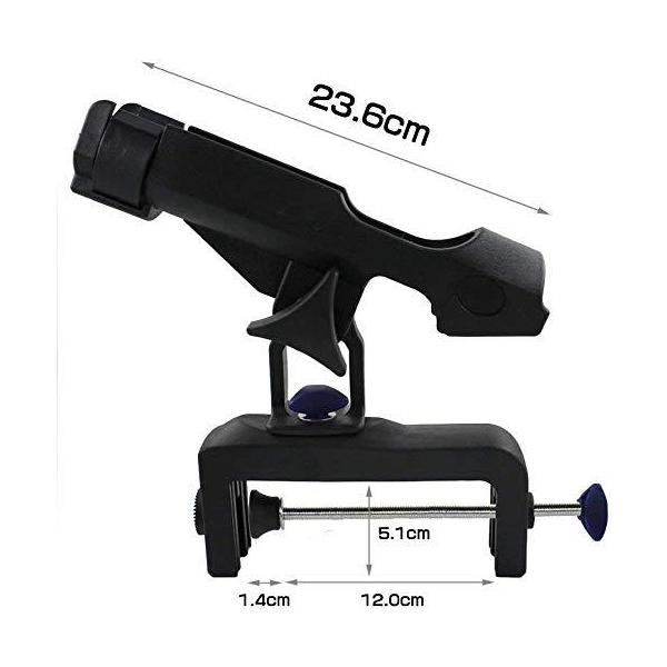 Agool ロッドホルダー 竿掛けホルダー 竿置き 竿受け 釣りボート用 360度位置調節可能 船 筏などに固定可能 マウント開き最大13 5cm 釣 Buyee Buyee Japanese Proxy Service Buy From Japan Bot Online