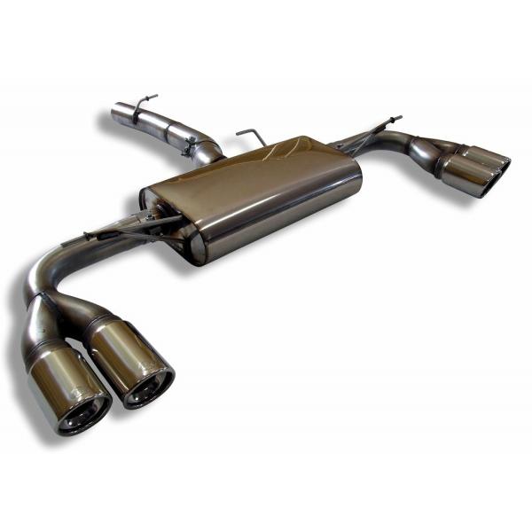 BMW マフラー　リアのみ BMW F25 X3 28i 35i/F26 X4 35iリアマフラー 90mm 斜め ダブル 左右