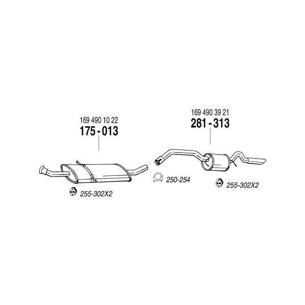 ARM BENZ xc BNX W245 B170/B200 }t[p[c ݂S 1