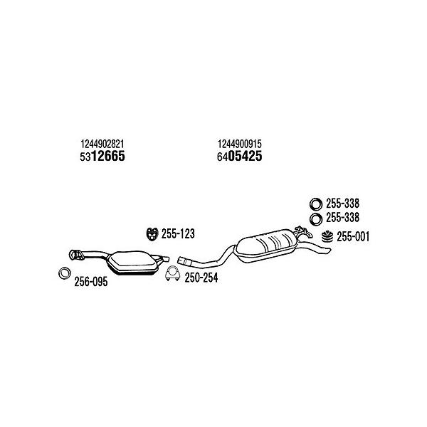 ARM BENZ xc ENX W124Z_ 200/200E/230E }t[p[c KXPbg 1