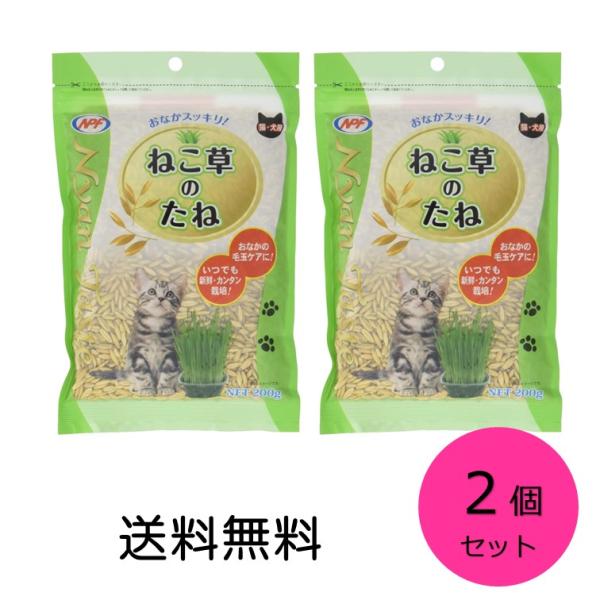 他サイト： ナチュラルペットフーズ NyanTaste ねこ草のたね 200g 2個セットの商品画像