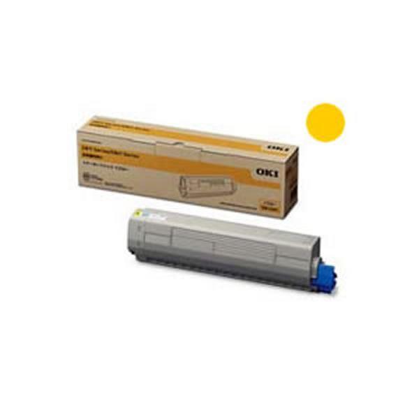 代引不可/〔純正品〕 OKI 沖データ トナーカートリッジ 〔TNR-C3LY1 Y