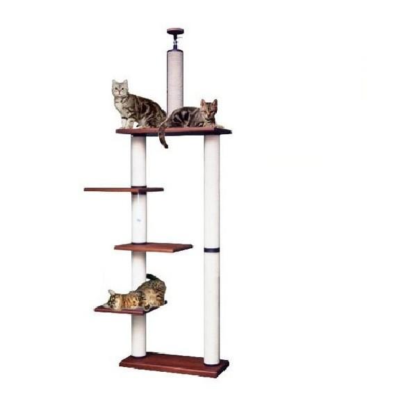 オシャレで2m超のキャットタワー、多頭飼いに最適 オシャレで2m超のキャットタワー、多頭飼いに最適 多頭飼い時