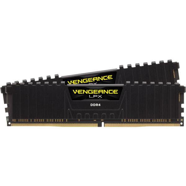在庫有り 即納 CMK16GX4M2A2666C16 CORSAIR VENGEANCE LPX DDR4-2666 16GB (8GB×2) CL16 Intel XMP 2.0対応 ブラック
