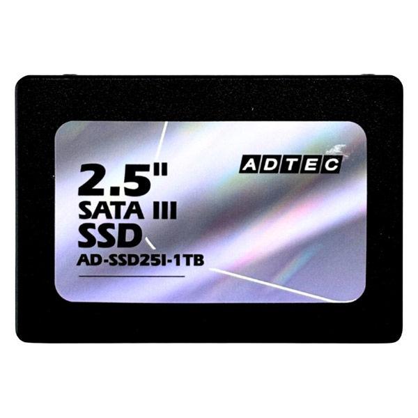 爆買　アドテック SSD 1TB 3D TLC 2.5インチ SATA 3年保証 AD-SSD25I-1TB
